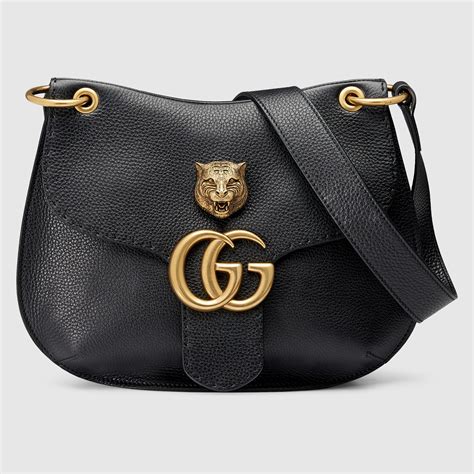 dhd gucci bags|Gucci leather shoulder bag.